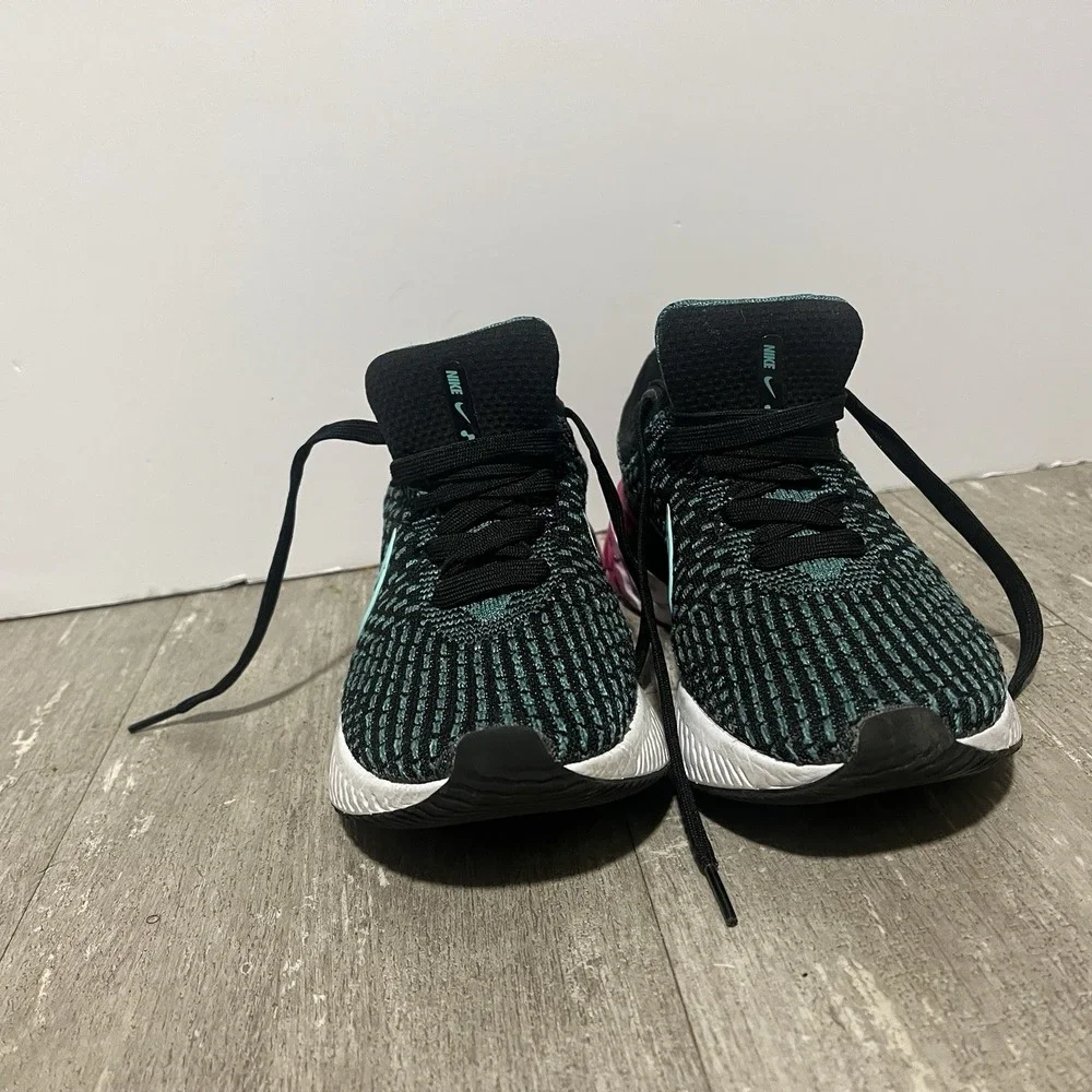 Nike Womens React Infinity Run Flyknit 3 DD3024 003 Black Running Shoes 7
